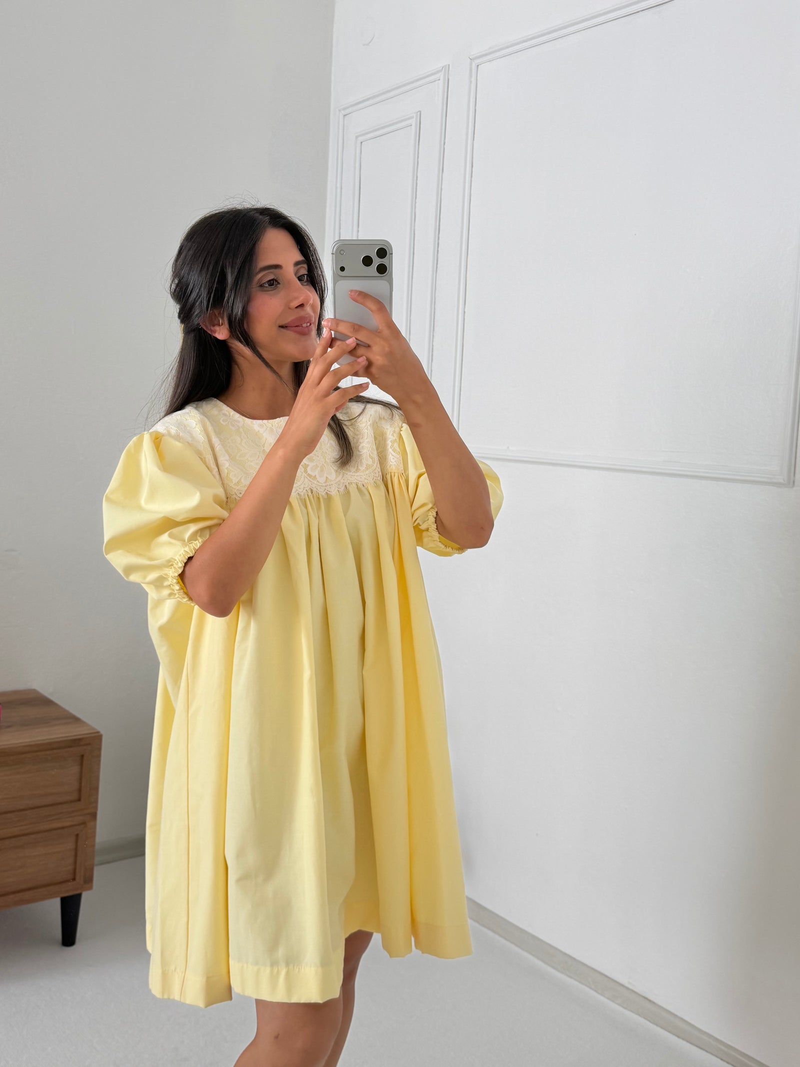 NUTLA SARI ELBİSE